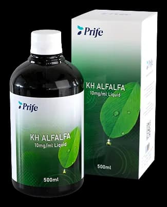 KH Alfalfa supplement packaging