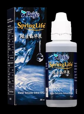 Spring Life supplement packaging